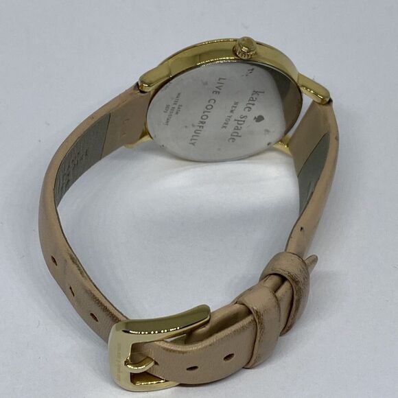 Kate Spade New York 0073 Women\'s Beige Leather Analog Dial Quartz Watch MP33 main image 12